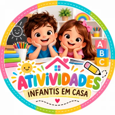 Logo da loja Atividade Infantis em Casa