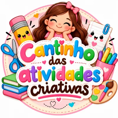 Logo da loja Cantinho das atividades criativas