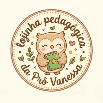 Logo da loja Lojinha Pedagógica da Prô Vanessa
