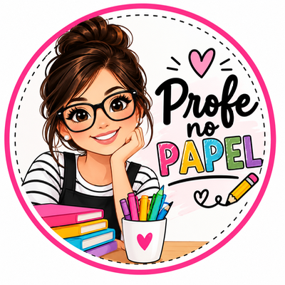 Logo da loja ✨ PROFE NO PAPEL