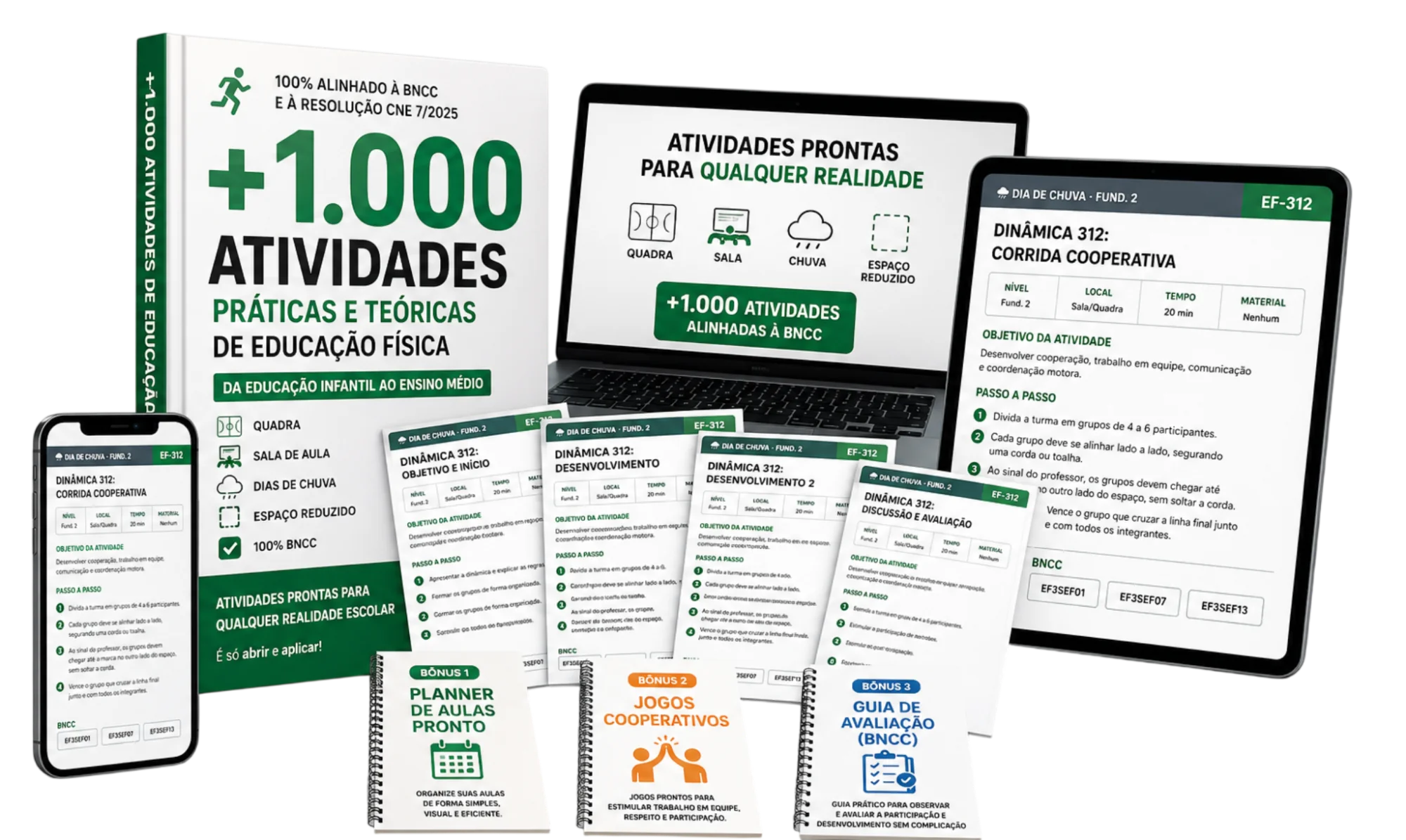 1.000 Atividades Práticas e Teóricas Educação Física — amostra 1: PRÁTICAS + TEÓRICAS para deixar suas aulas muito mais…
