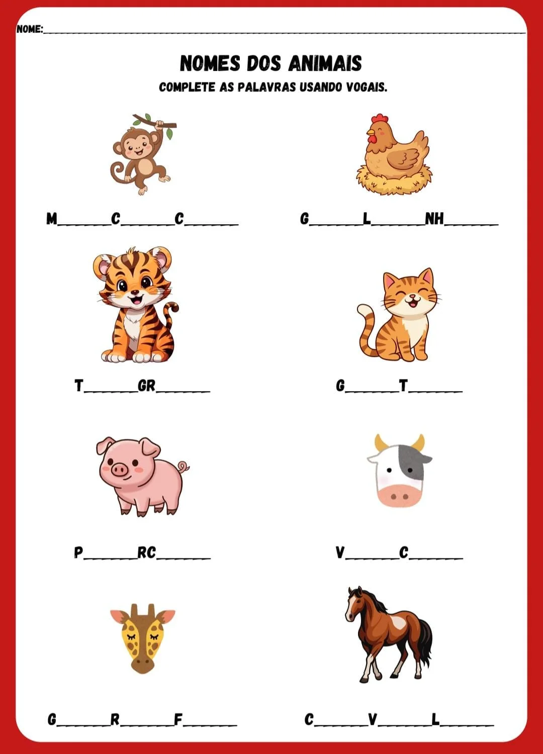 10 atividades diagnósticas para educação infantil. — amostra 2: 🌈✏️ KIT ATIVIDADES DIAGNÓSTICAS – EDUCAÇÃO INFANTIL | 10…
