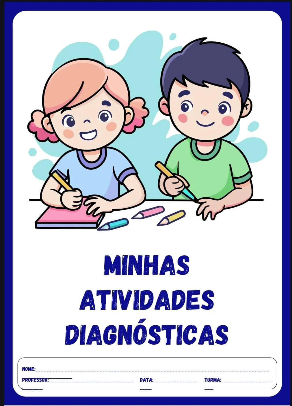 10 atividades diagnósticas para educação infantil. — Alfabetização para Educação Infantil: 🌈✏️ KIT ATIVIDADES DIAGNÓSTICAS…