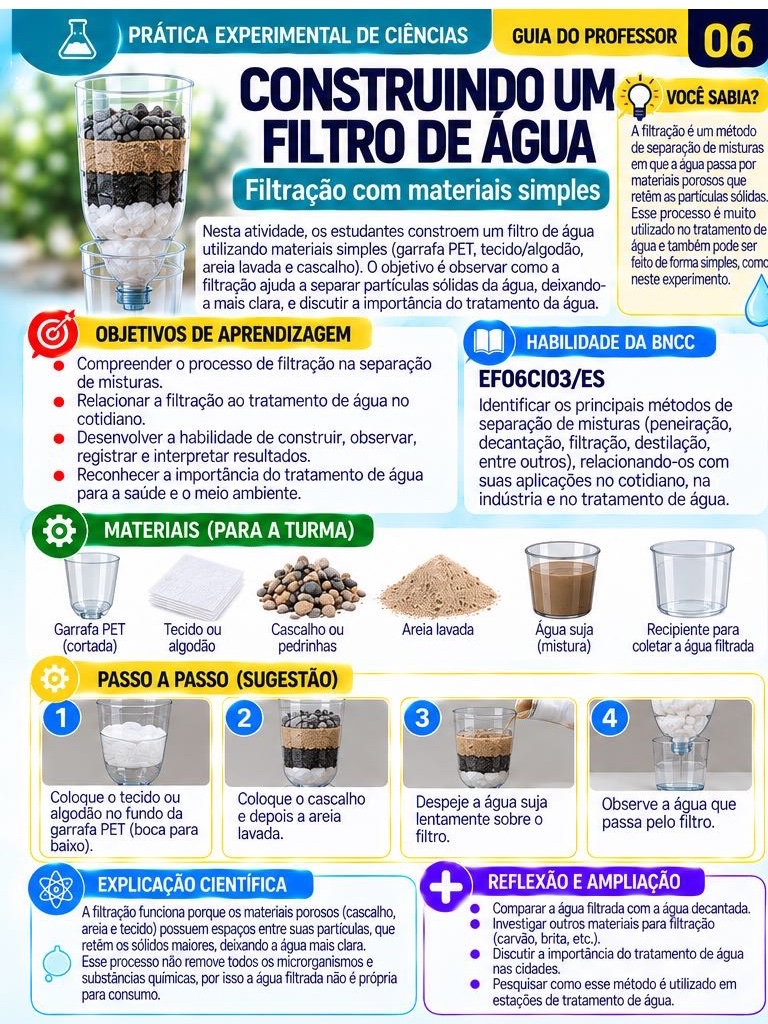 10 Aulas Práticas de Ciências para o Ensino Fundamental – Módulo 1 — amostra 2: 10 aulas práticas de Ciências com guia do…