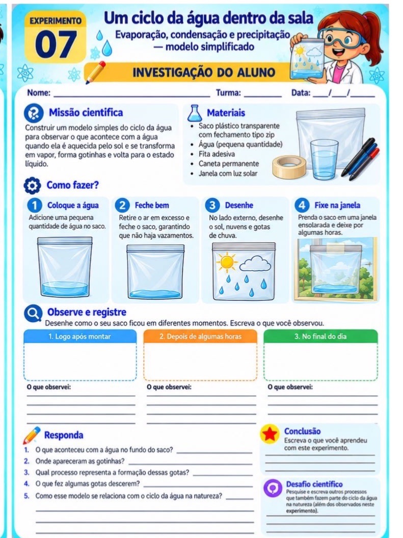 10 Aulas Práticas de Ciências para o Ensino Fundamental – Módulo 1 — amostra 4: 10 aulas práticas de Ciências com guia do…