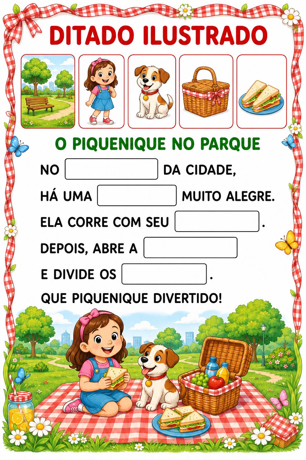 10 Histórias Infantis Ditado, Cópia e Interpretação — amostra 4: Coletânea em PDF com 10 histórias, ditado ilustrado, cópia… 10 Histórias Infantis Ditado, Cópia e Interpretação — amostra 4: Coletânea em PDF com 10 histórias, ditado ilustrado, cópia…