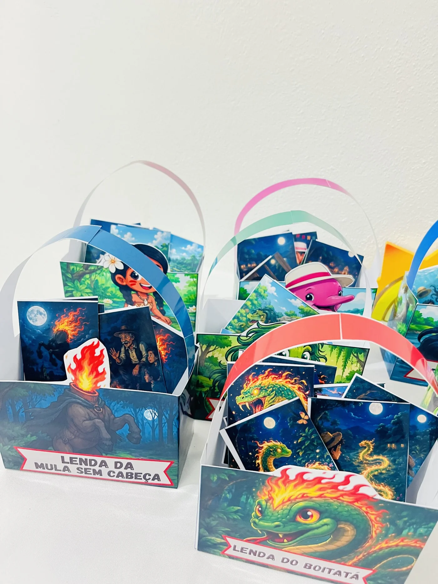 10 Lendas do Folclore – Sacolas Teatrais para Contação de Histórias | PDF para Imprimir — amostra 1: 10 Lendas do Folclore…
