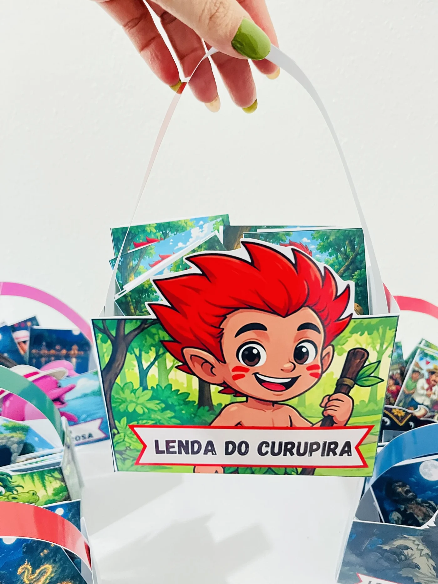 10 Lendas do Folclore – Sacolas Teatrais para Contação de Histórias | PDF para Imprimir — amostra 4: 10 Lendas do Folclore…
