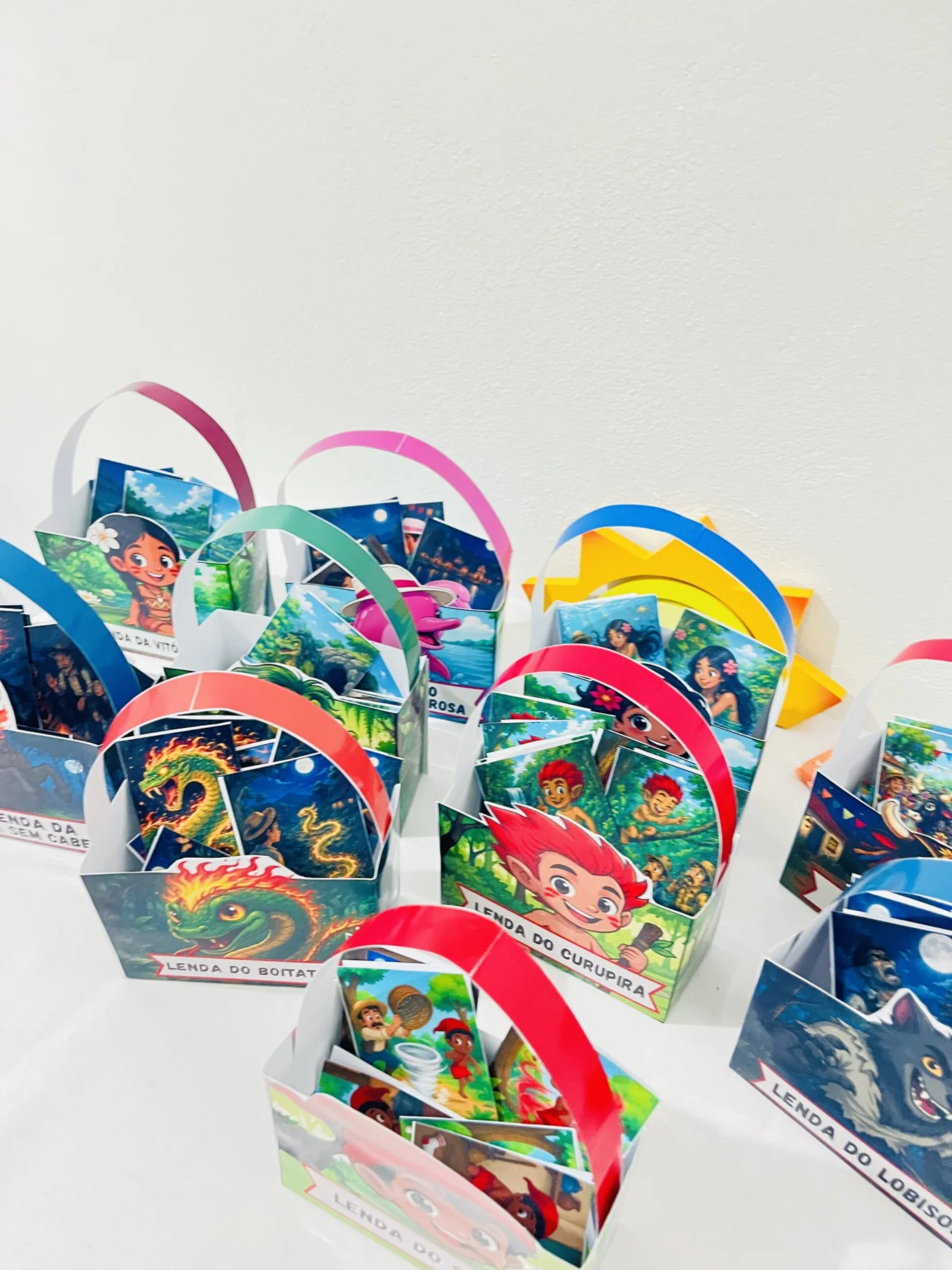 10 Lendas do Folclore – Sacolas Teatrais para Contação de Histórias | PDF para Imprimir — amostra 6: 10 Lendas do Folclore…
