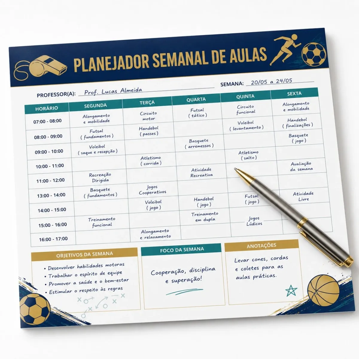 +100 Mapas Visuais de Educação Física Anos Iniciais e Finais⚽ — amostra 7: 🏃‍♂️📚 +100 Mapas Visuais de Educação Física +…