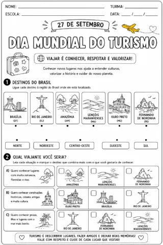 13 Datas Comemorativas de Setembro - Educação Infantil e Fundamental — amostra 2: 13 atividades prontas para trabalhar…