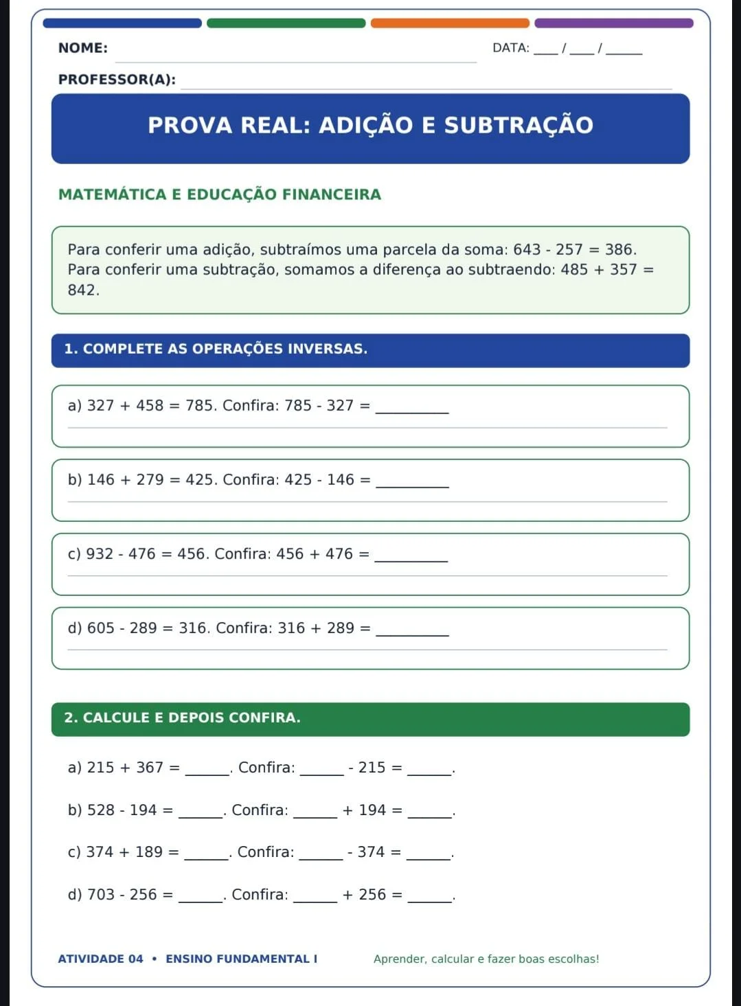 💰📚 15 ATIVIDADES DE MATEMÁTICA E EDUCAÇÃO FINANCEIRA – FUNDAMENTAL I — amostra 2: 💰📚 15 ATIVIDADES DE MATEMÁTICA E… 💰📚 15 ATIVIDADES DE MATEMÁTICA E EDUCAÇÃO FINANCEIRA – FUNDAMENTAL I — amostra 2: 💰📚 15 ATIVIDADES DE MATEMÁTICA E…