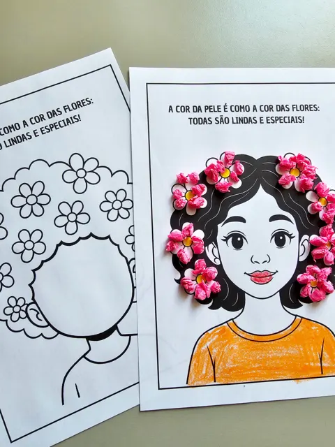 Atividade Consciência Negra — capa do material