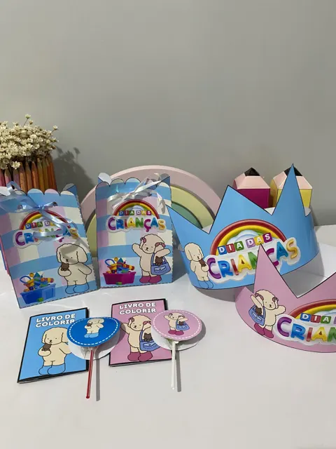 Kit semana das crianças — capa do material