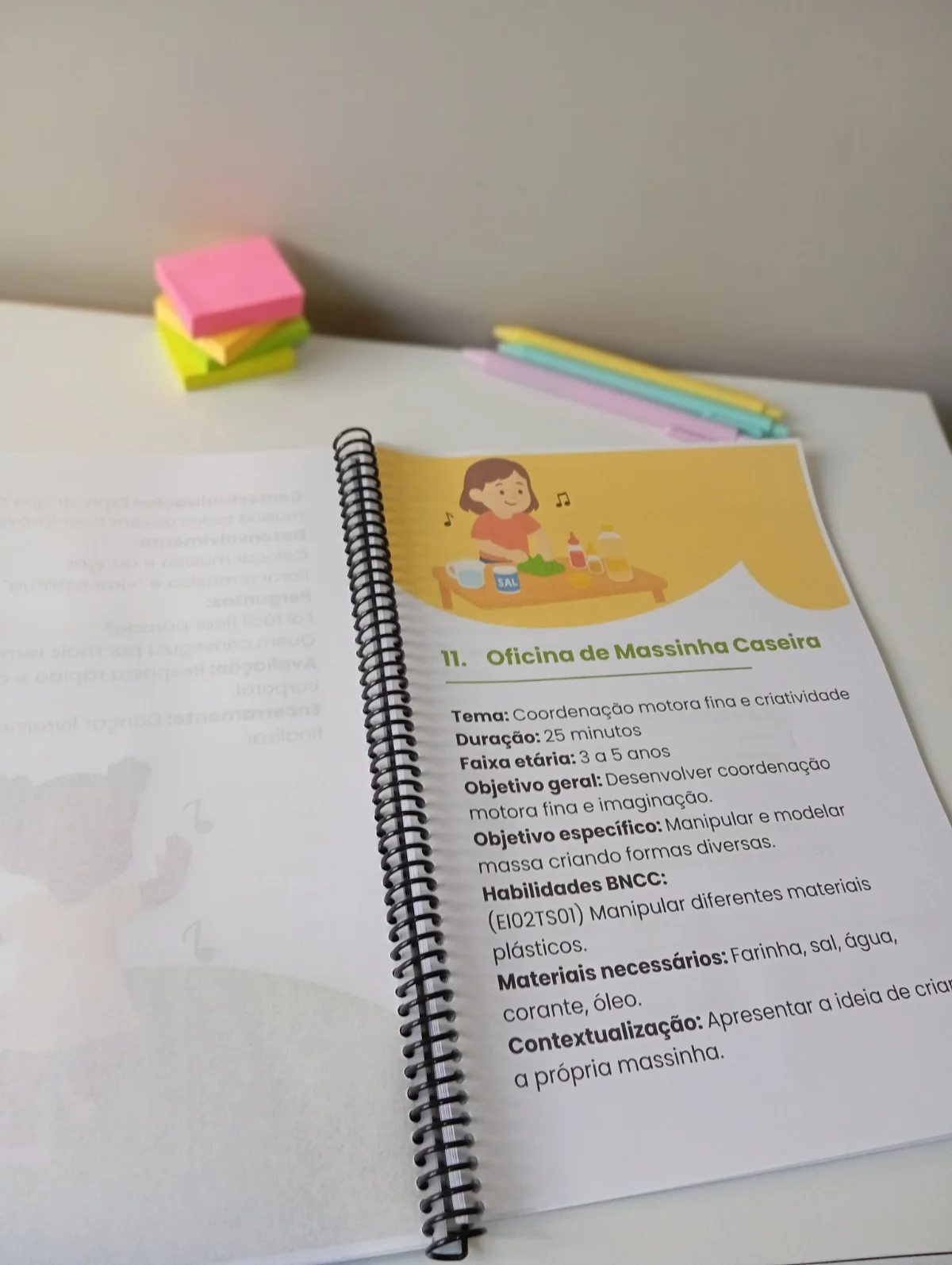20 brincadeiras para Educação Infantil – Material Pedagógico — amostra 1: O que vem no material