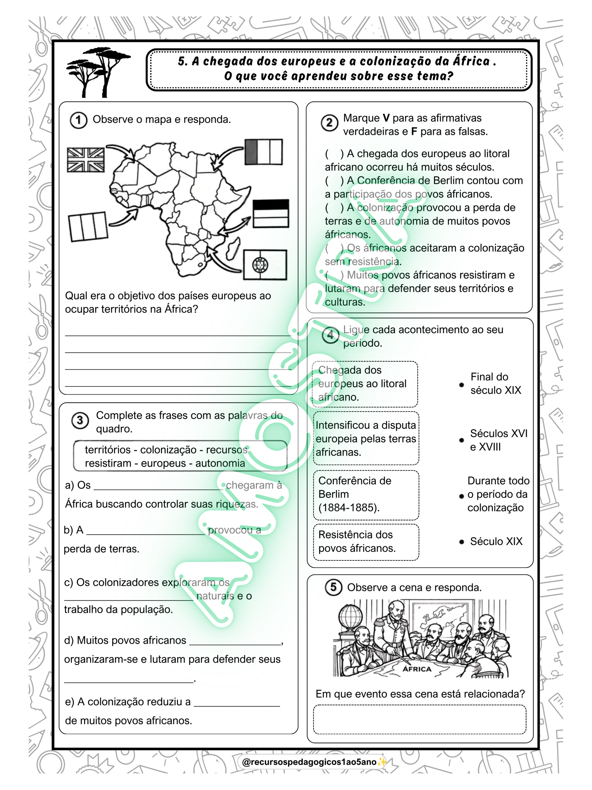 20 dias de Consciência Negra – textos e atividades — amostra 7: Transforme o trabalho com a Consciência Negra em uma… 20 dias de Consciência Negra – textos e atividades — amostra 7: Transforme o trabalho com a Consciência Negra em uma…