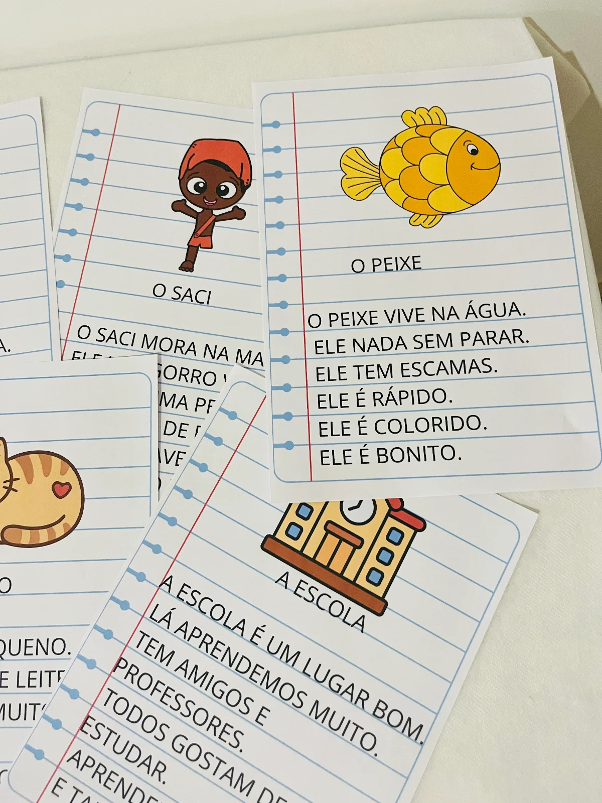 20 Textos para Alfabetização - Textos para Leitura — amostra 2: Ensinar a ler pode ser leve, divertido e eficiente