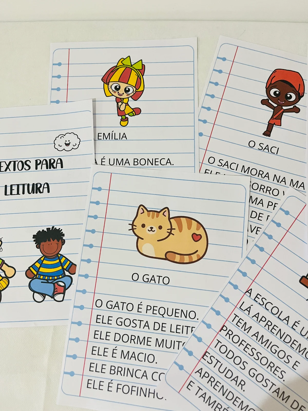 20 Textos para Alfabetização - Textos para Leitura — amostra 5: Ensinar a ler pode ser leve, divertido e eficiente