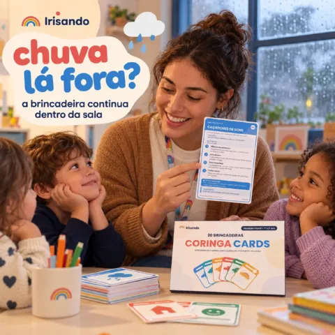 30 Brincadeiras Coringa Cards para Sala de Aula — amostra 3: Sabe aqueles dias em que você planeja uma coisa… e a turma…