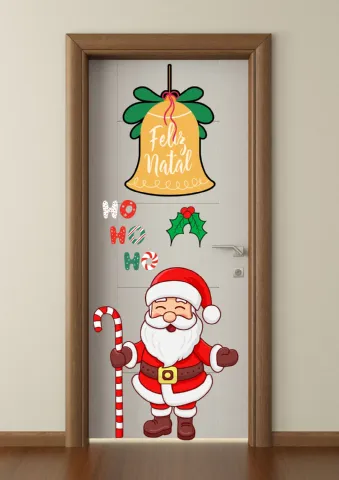 🎄✨ 4 Painéis de Porta Natalinos Encantadores! 🎅🎁 — amostra 3: 🎄 Decore sua escola para o Natal