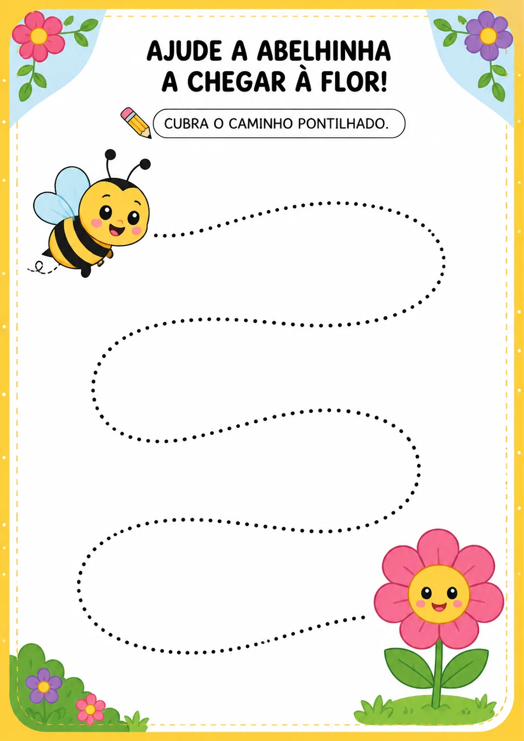 🌈✏️ 5 ATIVIDADES DE COORDENAÇÃO MOTORA – EDUCAÇÃO INFANTIL ✏️🌈 — amostra 3: 🌈✏️ 5 ATIVIDADES DE COORDENAÇÃO MOTORA –…