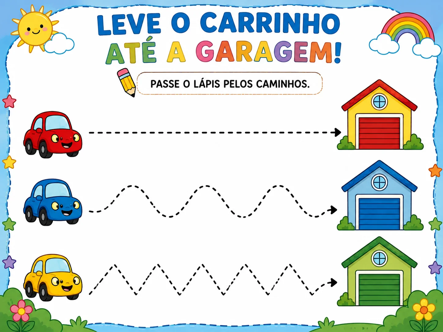 🌈✏️ 5 ATIVIDADES DE COORDENAÇÃO MOTORA – EDUCAÇÃO INFANTIL ✏️🌈 — amostra 4: 🌈✏️ 5 ATIVIDADES DE COORDENAÇÃO MOTORA –…