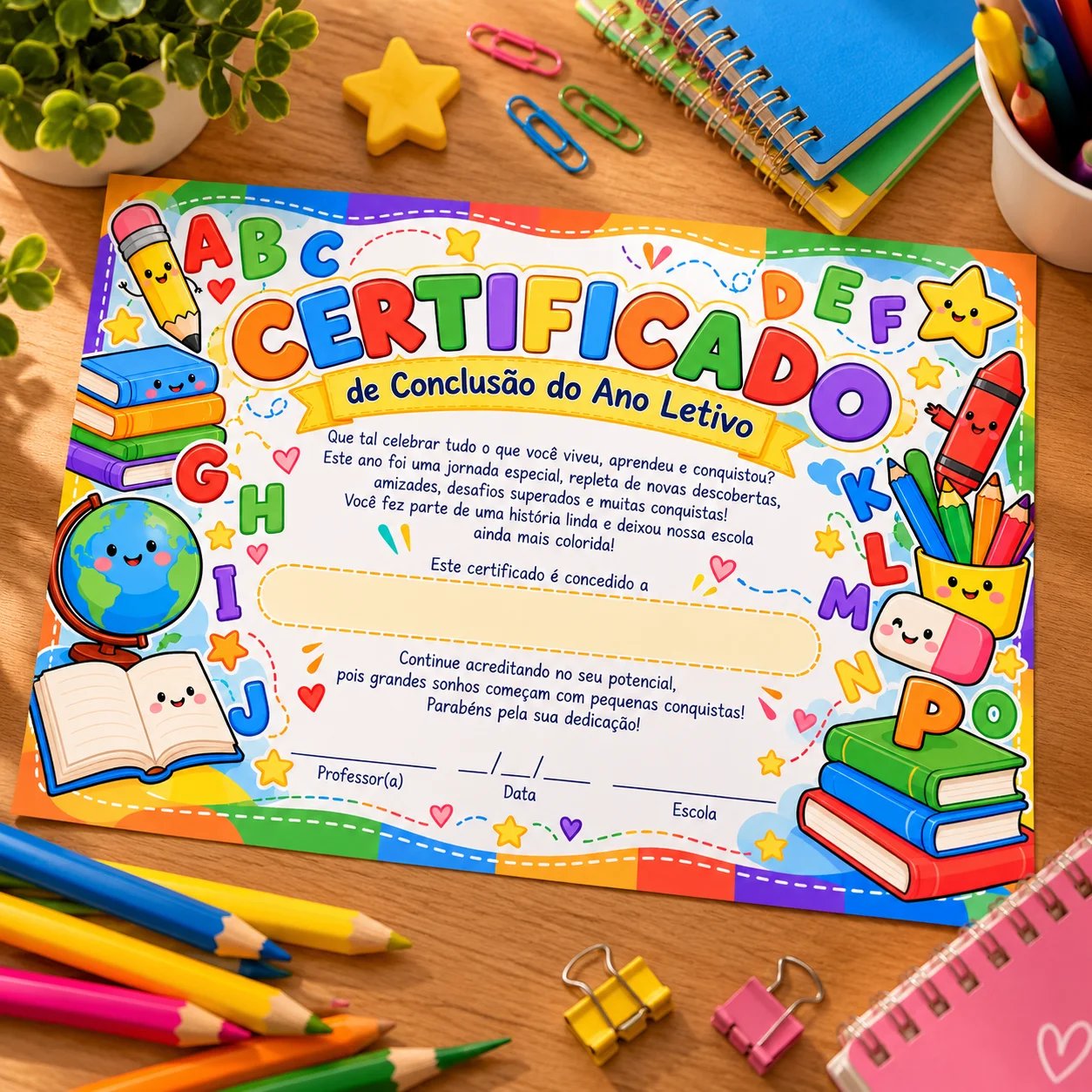 5 Modelos de Certificado de Conclusão do Ano Letivo — amostra 4: Por que utilizar os certificados?