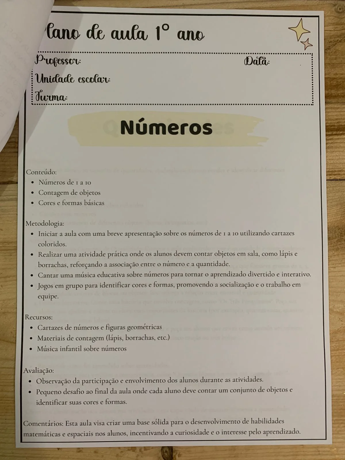 50 Planos de Aula para o 1º Ano – Material Pedagógico — amostra 5: Transforme suas aulas com praticidade e criatividade