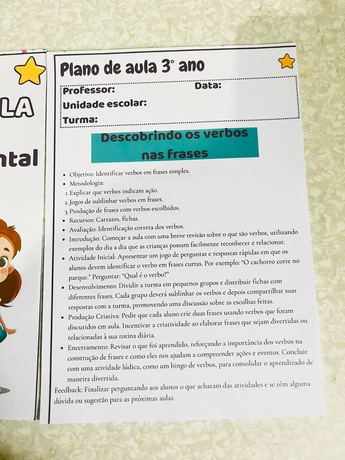 50 planos de aula prontos para o 3º ano — amostra 2: ✨📚 Professores do 3º ano, essa é para vocês 50 planos de aula prontos para o 3º ano — amostra 2: ✨📚 Professores do 3º ano, essa é para vocês