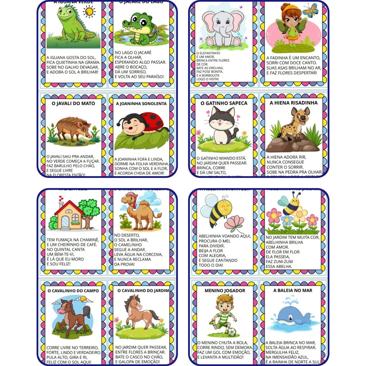 60 FICHAS DE LEITURA ed infantiao 3° Ano anos iniciais / ref. escolar — amostra 3: O Kit 60 Fichas de Leitura traz textos…