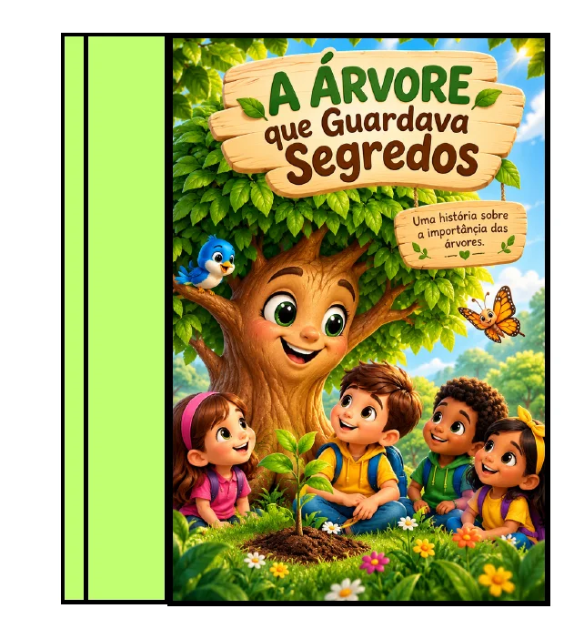 🌱 A ÁRVORE QUE GUARDAVA SEGREDOS - ATIVIDADE LÚDICA — capa do material