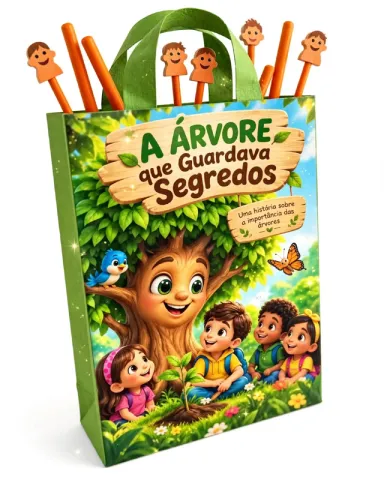 A Árvore que guardava segredos: Palitoches + História + Atividades — amostra 1: 📚 O KIT INCLUI A Árvore que guardava segredos: Palitoches + História + Atividades — amostra 1: 📚 O KIT INCLUI