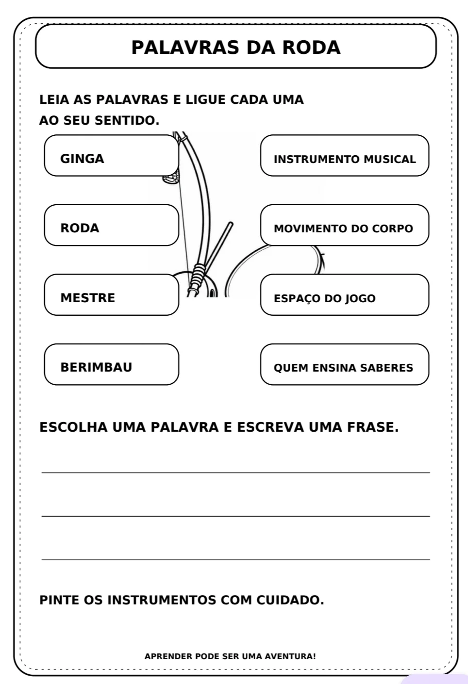 A capoeira patrimônio imaterial do nosso Brasil. — amostra 2: Explore a Consciência Negra com 5 atividades sobre capoeira…