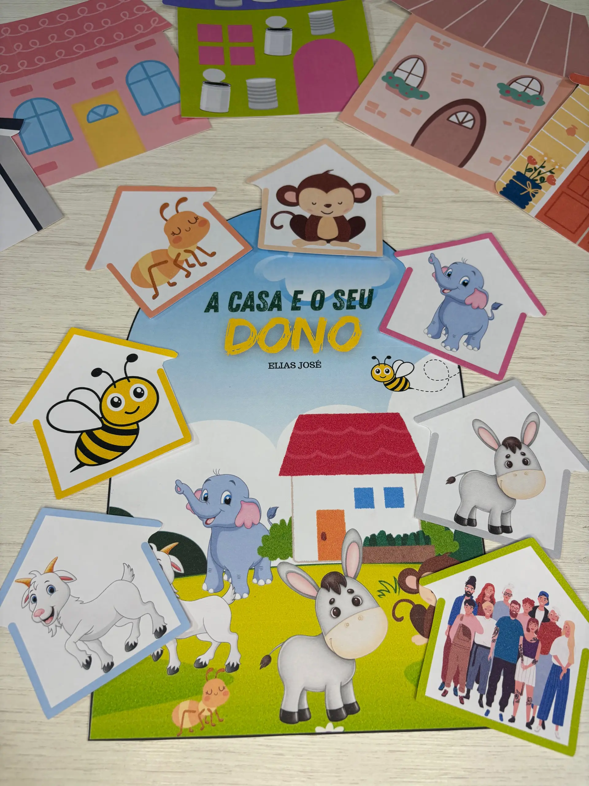 A Casa e o Seu Dono: Atividade de Alfabetização e Leitura Infantil — amostra 3: Recurso pedagógico interativo do poema "A…