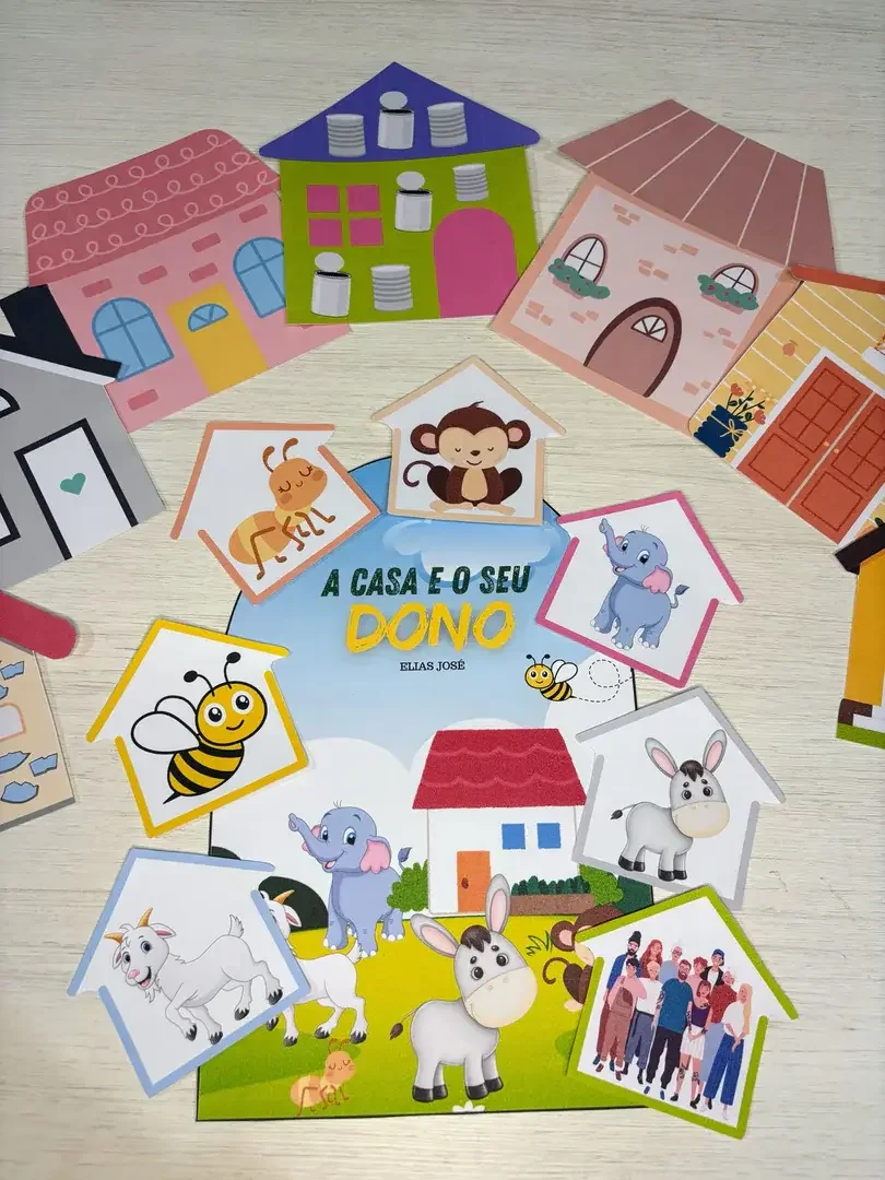 "A Casa e o seu Dono": Atividade Interativa de Rimas e Alfabetização — amostra 2: Trabalhe rimas e consciência fonológica… "A Casa e o seu Dono": Atividade Interativa de Rimas e Alfabetização — amostra 2: Trabalhe rimas e consciência fonológica…