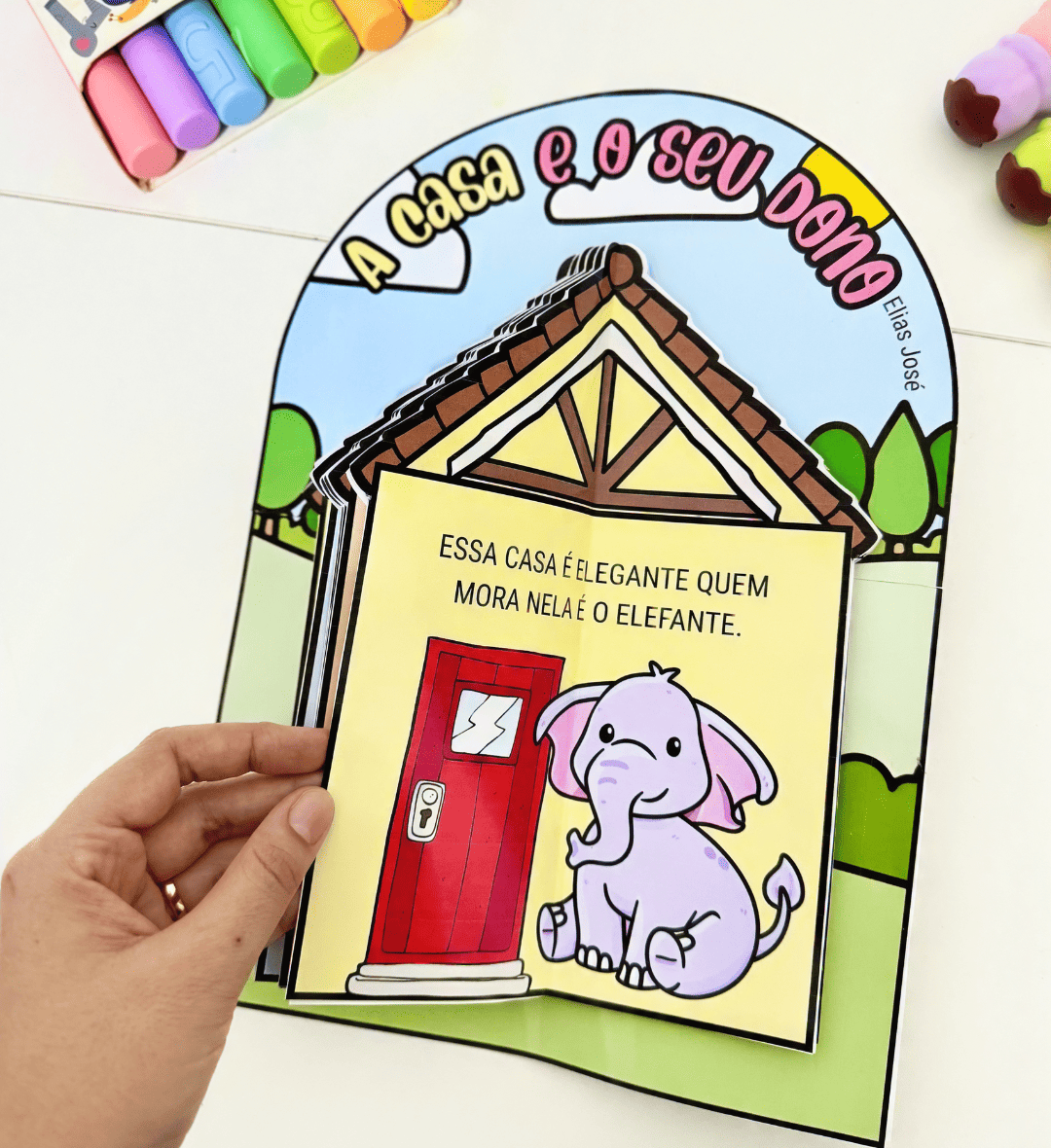 A Casa e o Seu Dono: Luva Interativa em PDF — capa do material