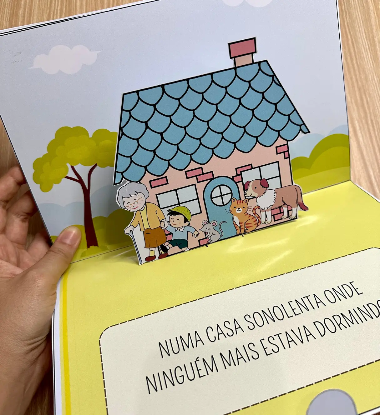A Casa Sonolenta: Kit de Sequência Didática para Alfabetização — amostra 2: O que vem no material