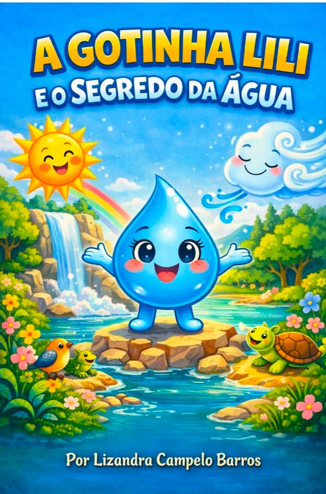A Gotinha Lili E O Segredo da Água — amostra 1: Material pedagógico digital em PDF: A Gotinha Lili E O Segredo da Água