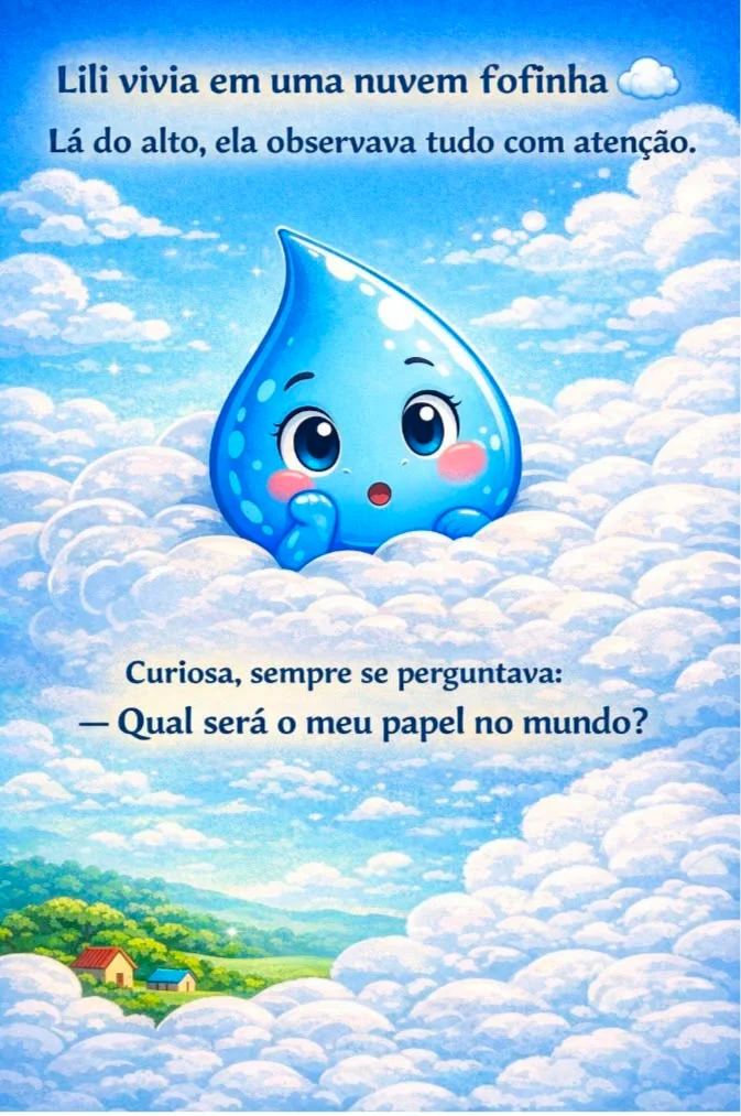 A Gotinha Lili E O Segredo da Água — amostra 2: Material pedagógico digital em PDF: A Gotinha Lili E O Segredo da Água