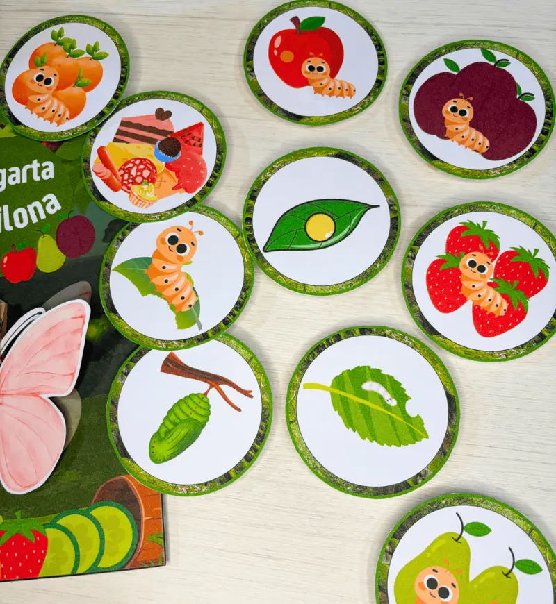 A Lagarta Comilona -História na Luva | PDF Educação Infantil — amostra 2: Luva para contação de história: “A Lagarta…