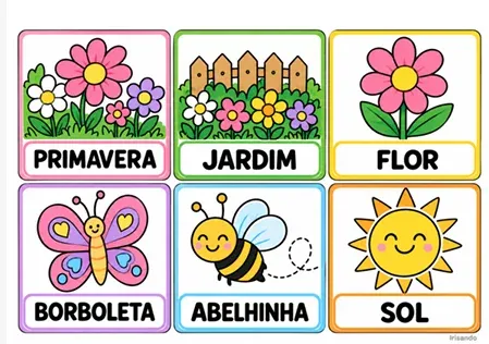 A PRIMAVERA CHEGOU! — POEMA E RECURSOS PARA JARDIM E 1° ANO — amostra 3: Um recurso completo para trabalhar a Primavera na…