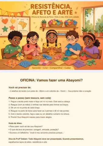 ABAYOMI= ENCONTRO PRECIOSO- DIVERSIDADE. ACOLHIMENTO. HISTÓRIA. — amostra 3: Aqui você encontra uma linda história da…
