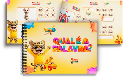 🌈📚 ABC Fácil — amostra 3: 🌈📚 E se a alfabetização pudesse parecer uma grande brincadeira