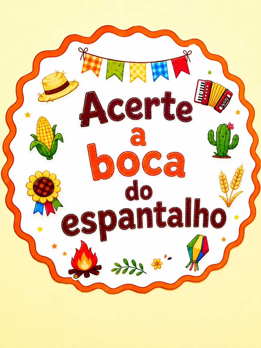 Acerte a Boca do Espantalho! – PDF para Imprimir — amostra 1: O que vem no material