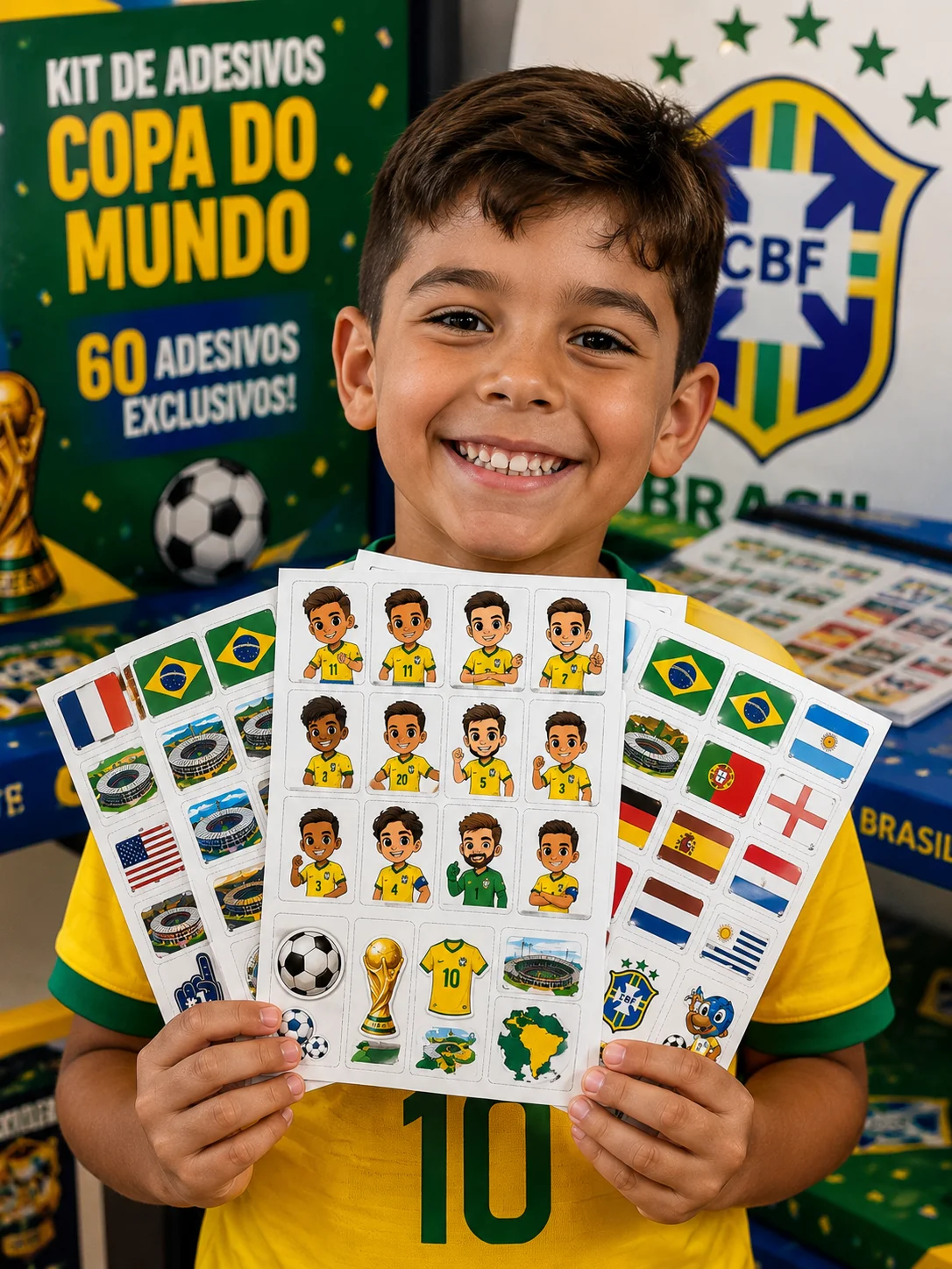 Adesivos Copa do Mundo – 60 Adesivos Exclusivos! 🏆 — Alfabetização para Educação Infantil: ⚽ Kit de Adesivos Copa do Mundo…