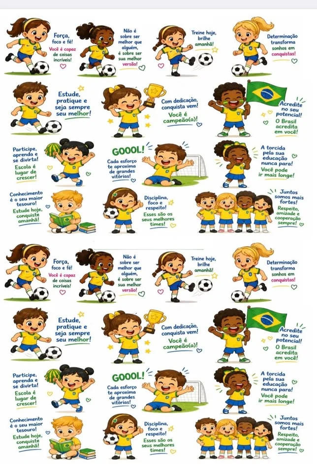⚽🏆 ADESIVOS DE INCENTIVO - EDIÇÃO COPA DO MUNDO ⚽🏆 — Alfabetização para Educação Infantil: ⚽🏆 CHEGOU A COLEÇÃO: ADESIVOS…