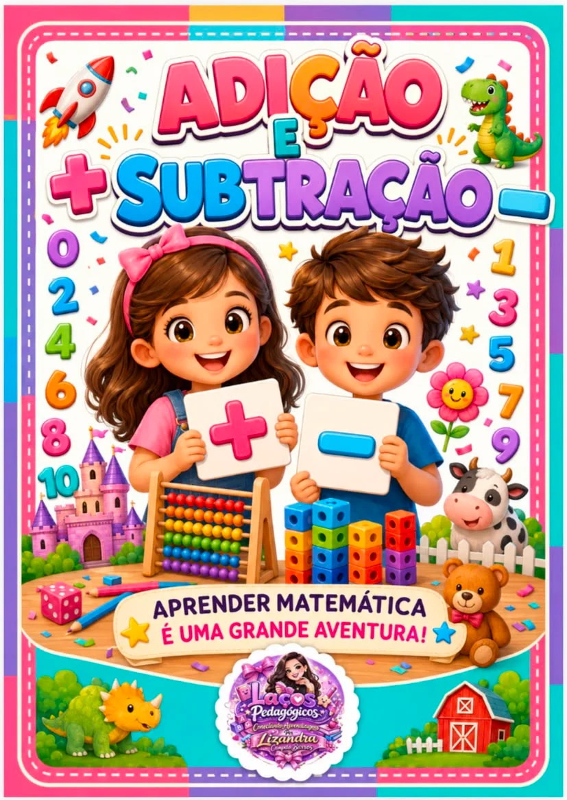Adição E Subtração 1° Ano — amostra 1: ADIÇÃO E SUBTRAÇÃO APRENDER MATEMÁTICA FICOU MUITO MAIS DIVERTIDO