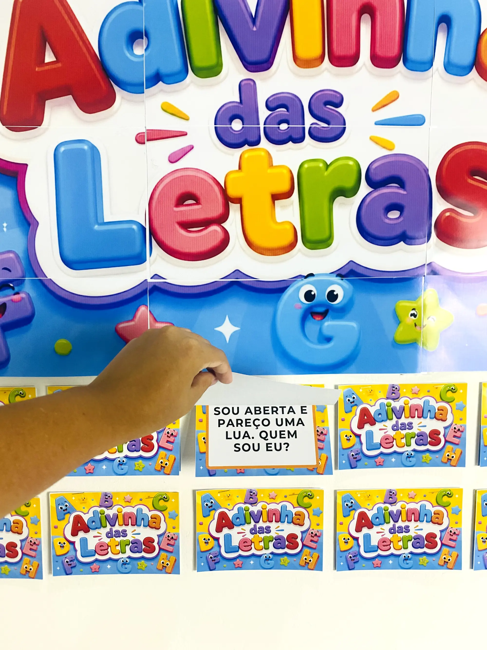 Adivinha das Letras – Aprender Brincando! — amostra 2: Transforme o momento da alfabetização em uma brincadeira divertida e…