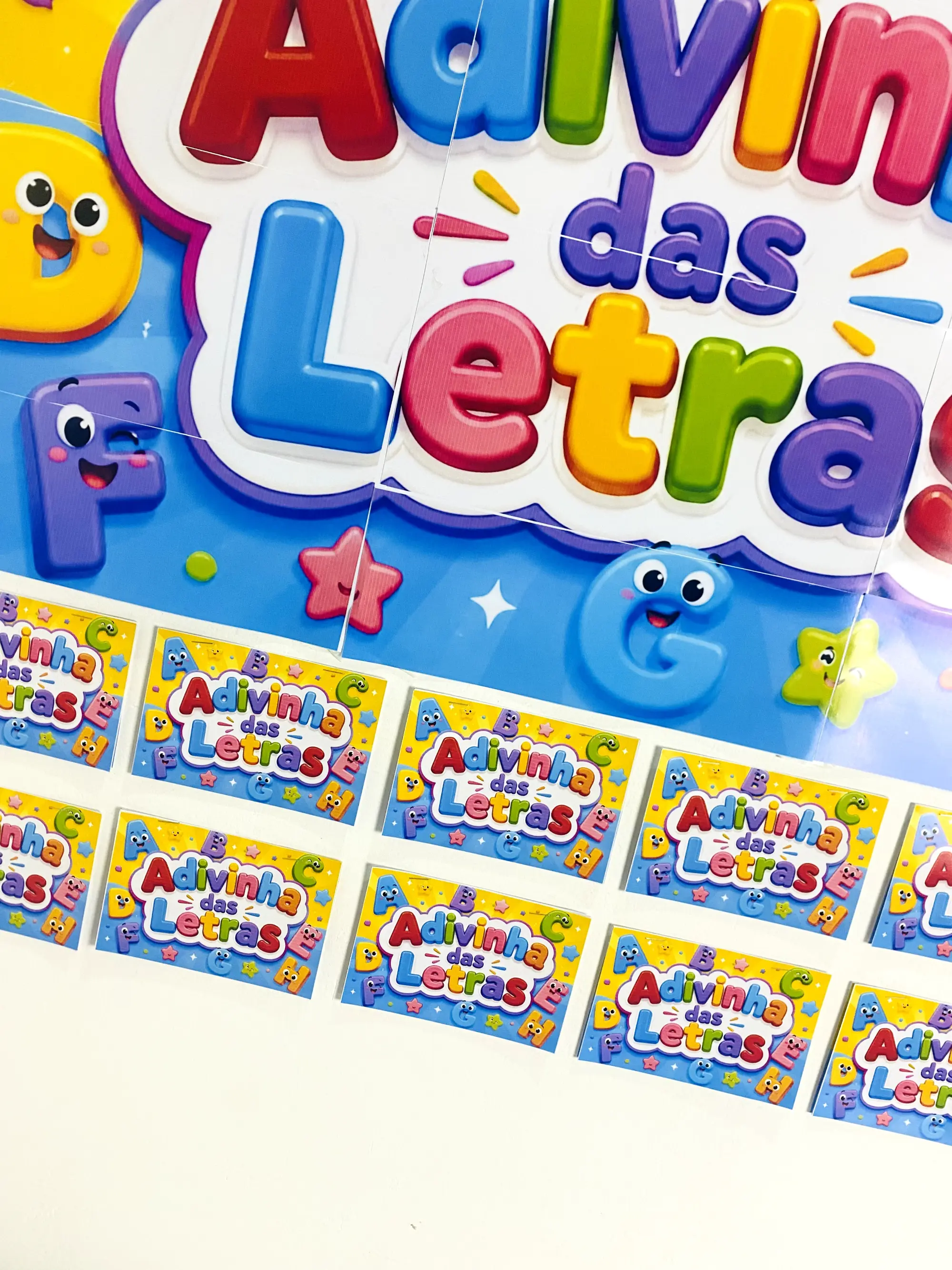Adivinha das Letras – Aprender Brincando! — amostra 3: 📚 O material contém