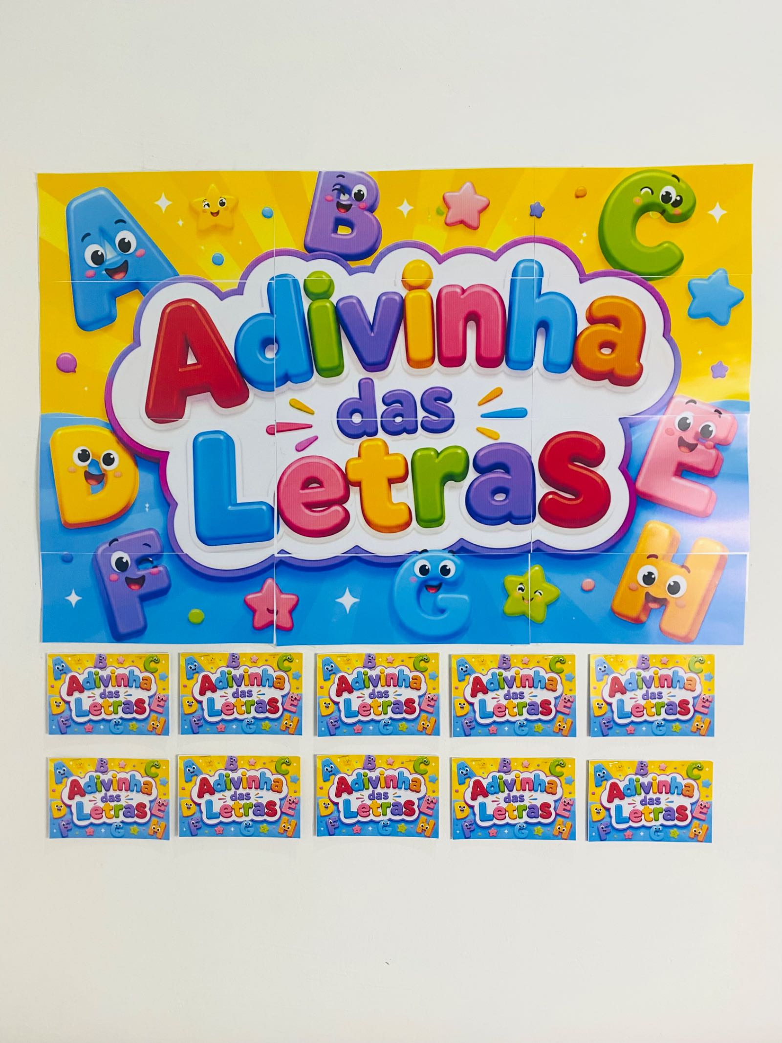 Adivinha das Letras: Jogo de Alfabetização Anos iniciais — amostra 3: Descubra as letras do alfabeto por meio de adivinhas…